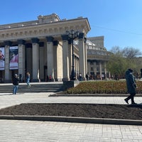 Photo taken at Новосибирский государственный академический театр оперы и балета by Alexander S. on 5/9/2021