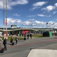Photo taken at Åre Östersund Airport (OSD) by Bianca G. on 8/30/2017