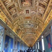 Photo taken at Vatican Museums by Vlasta S. on 4/30/2016