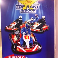 Photo taken at Top Kart Indoor by Junior S. on 1/22/2013