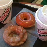 Photo taken at Krispy Kreme Doughnuts by Tonya D. on 10/8/2012