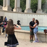 Photo taken at Millennium Monument in Wrigley Square by Exey P. on 9/1/2018