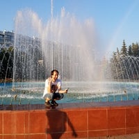 Photo taken at Фонтан возле Диарамы by Exey P. on 6/16/2019