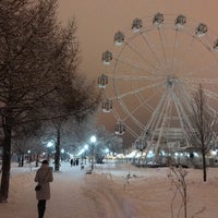 Photo taken at Парк Победы by Exey P. on 12/24/2018