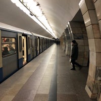 Photo taken at metro Serpukhovskaya by Exey P. on 2/12/2020
