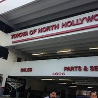 Photo taken at North Hollywood Toyota by DT on 12/18/2012