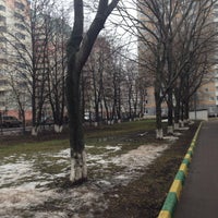 Photo taken at Школьный Стадион by Svetlana V. on 2/18/2014