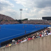 Photo taken at Lee Valley Hockey and Tennis Centre by Henriette S. on 7/21/2018