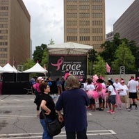 Photo taken at Susan G. Komen Race For The Cure by Krystal H. on 5/10/2014