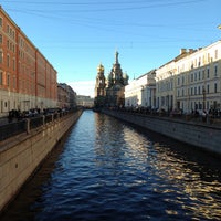 Photo taken at Griboyedov Canal by Ягиз А. on 5/3/2013