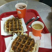 Photo taken at Waffle Factory by Gianmarco F. on 9/28/2012