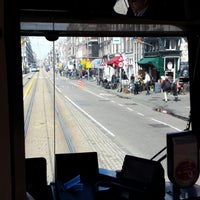 Photo taken at Tram 24 Centraal Station - VU by Ger A. on 5/11/2013