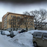 Photo taken at Kallion lukio by Eetu J. on 1/13/2011