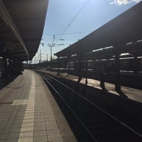 Photo taken at Karlsruhe Hauptbahnhof by Nico T. on 5/8/2016