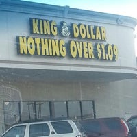 Photo taken at King Dollar Nothing over $1.15 by Reginald C. on 3/18/2013