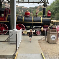 Photo taken at Travel Town Train Ride by Dylan W. on 8/21/2022