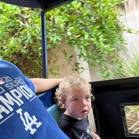 Photo taken at Travel Town Train Ride by Dylan W. on 9/10/2022