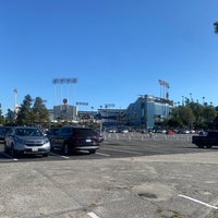Photo taken at Dodger Stadium Parking by Dylan W. on 4/14/2022