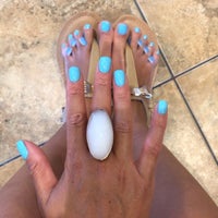 Photo taken at Q Nails &amp;amp; Spa River Oaks by Erica S. on 4/23/2018
