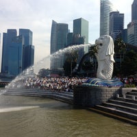 Photo taken at The Merlion by Alan T. on 4/18/2013