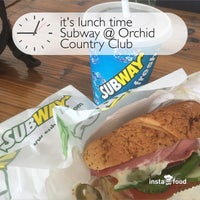 Photo taken at Subway @ Orchid Country Club by Alan T. on 6/9/2015