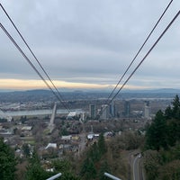 Photo taken at Portland Aerial Tram - Upper Terminal by Gregory W. on 12/18/2019