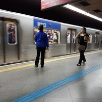 Photo taken at Estação Anhangabaú (Metrô) by João Paulo A. on 10/17/2017