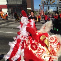 Photo taken at 115th Golden Dragon Parade by Anastasia P. on 2/1/2014
