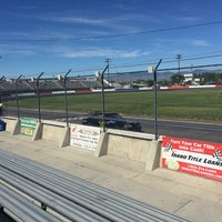 Photo taken at Meridian Speedway by Tyler B. on 6/3/2016