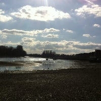 Photo taken at Chiswick Eyot by Mike C. on 2/17/2013