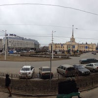 Photo taken at Gagarin Square by Dmitriy K. on 4/21/2017