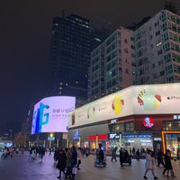 Photo taken at Chunxi Road Pedestrian Shopping Street by Takashi O. on 12/5/2019