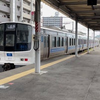 Photo taken at Yahata Station by Takashi O. on 6/22/2023