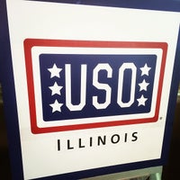 Photo taken at Chicago O&amp;#39;Hare USO by Aaron T. on 1/11/2014