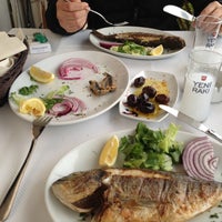 Photo taken at Hereke Balık Restaurant by Gurkan B. on 4/14/2013