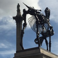 Photo taken at The Fourth Plinth by Ian P. on 3/5/2015