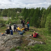 Photo taken at Käärmekallio by Jaakko K. on 5/23/2015