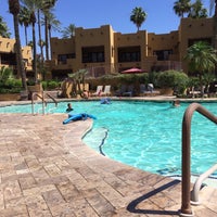 Photo taken at Oasis Pool at the Wigwam Resort by bluecat on 5/25/2015