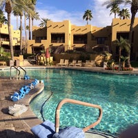Photo taken at Oasis Pool at the Wigwam Resort by bluecat on 2/3/2014