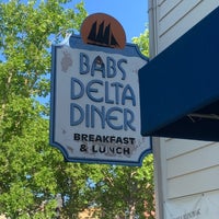 Photo taken at Bab&amp;#39;s Delta Diner by Matthew N. on 5/8/2021