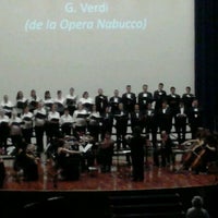 Photo taken at Orquesta Filarmónica de la Ciudad de México by Nadia G. on 9/19/2012