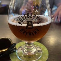 Photo taken at Adelbert&amp;#39;s Brewery by Pam on 5/17/2022
