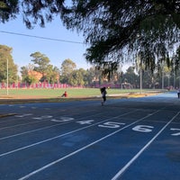 Photo taken at Pista de Atletismo Plan Sexenal by Rocio A. on 6/9/2019
