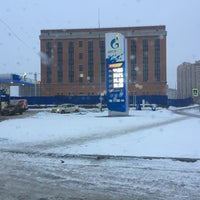 Photo taken at Газпромнефть АЗС № 1 by Шиполит М. on 12/7/2016