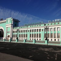 Photo taken at Novosibirsk Railway Station by Mikhail on 5/3/2013