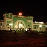 Photo taken at Novosibirsk Railway Station by Mikhail on 4/18/2013