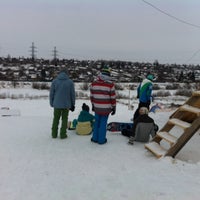 Photo taken at Экстрим парк СибГУФК by Mikhail on 1/15/2014
