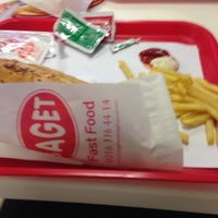 Photo taken at Baget Fast Food by Mehmet E. on 3/6/2014