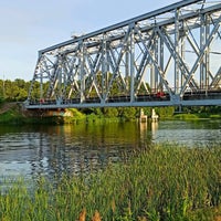 Photo taken at Саратовский мост by JennyEmka on 7/29/2020