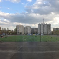 Photo taken at СК «Лидер» (Стадион Алмаз) by Игорь T. on 5/13/2013